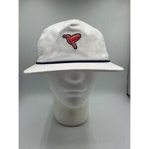 Bird Dogs Hat Snapback White Adult One Size Adjustable Rope Cap Golf White